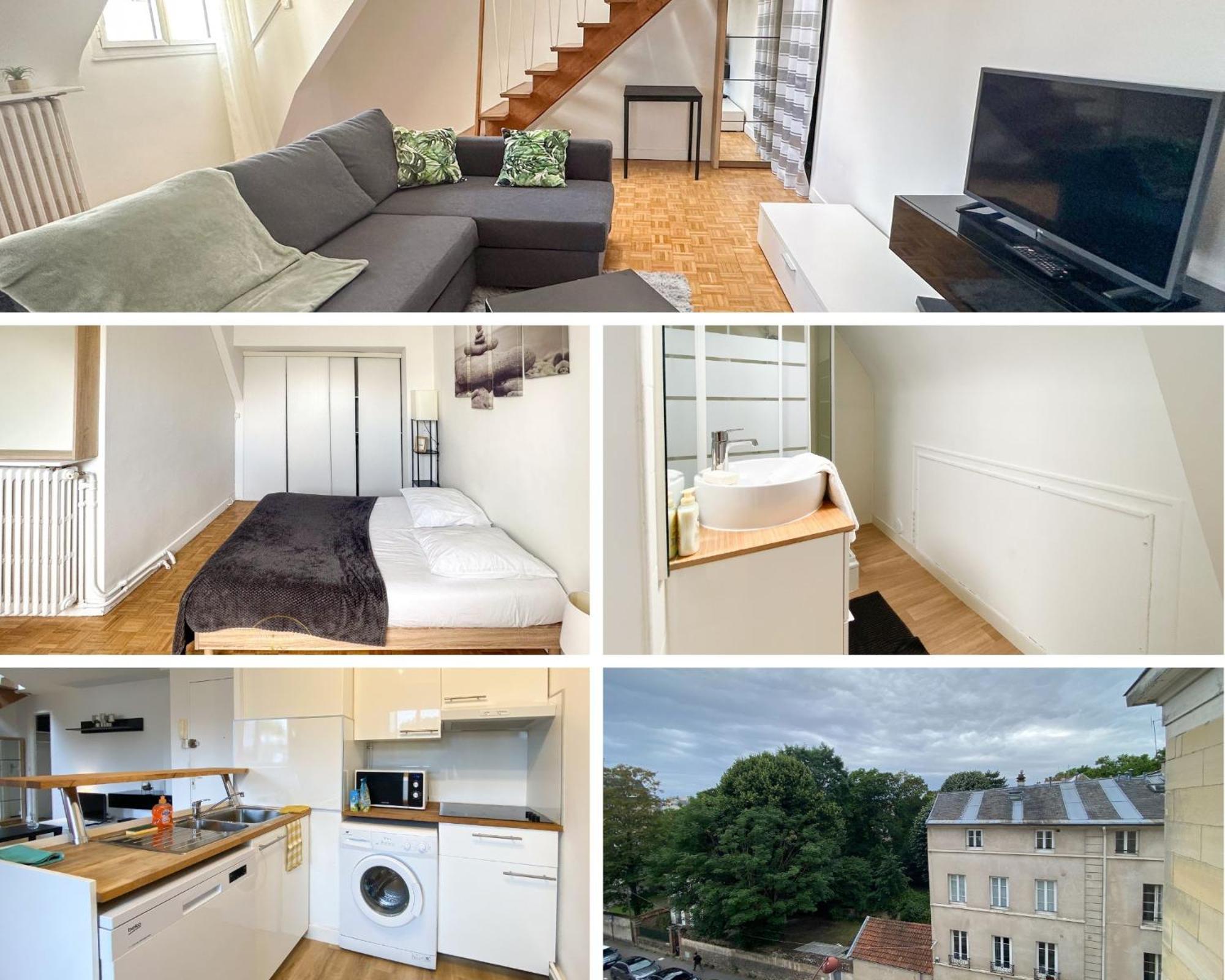 Le Cocon Versaillais Apartment แวร์ซาย ภายนอก รูปภาพ
